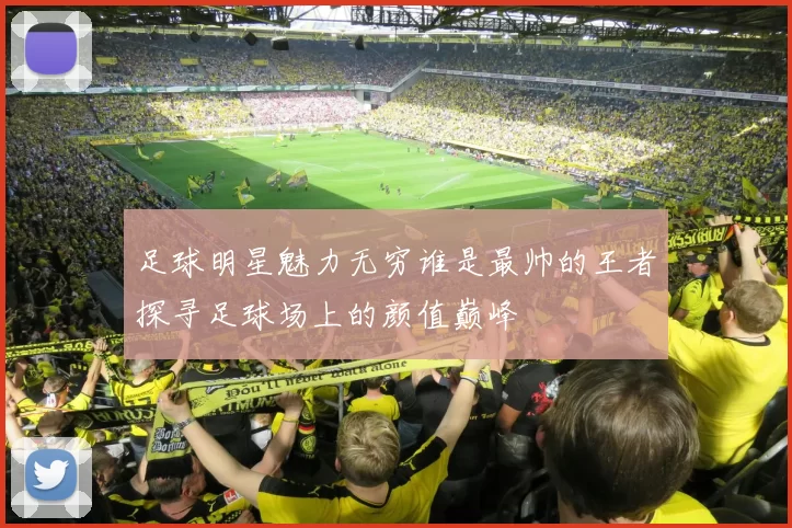 足球明星魅力无穷谁是最帅的王者探寻足球场上的颜值巅峰