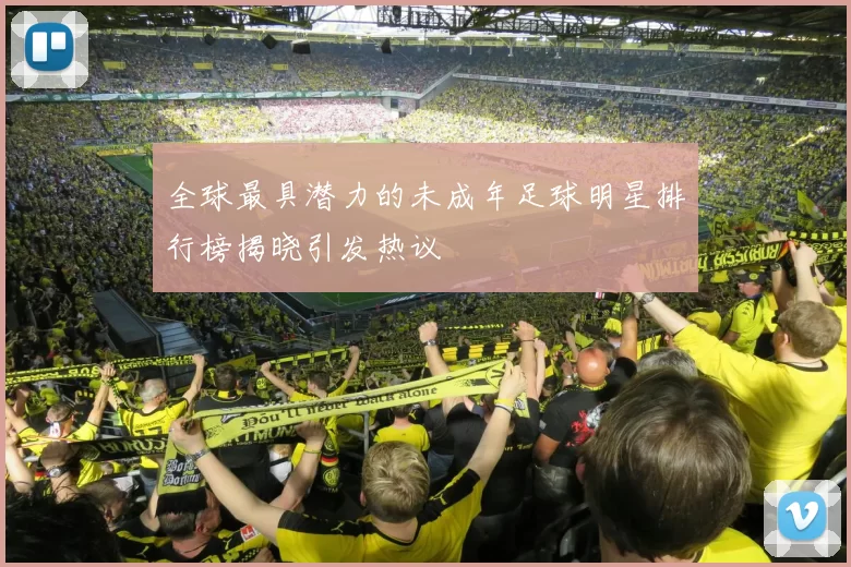 全球最具潜力的未成年足球明星排行榜揭晓引发热议
